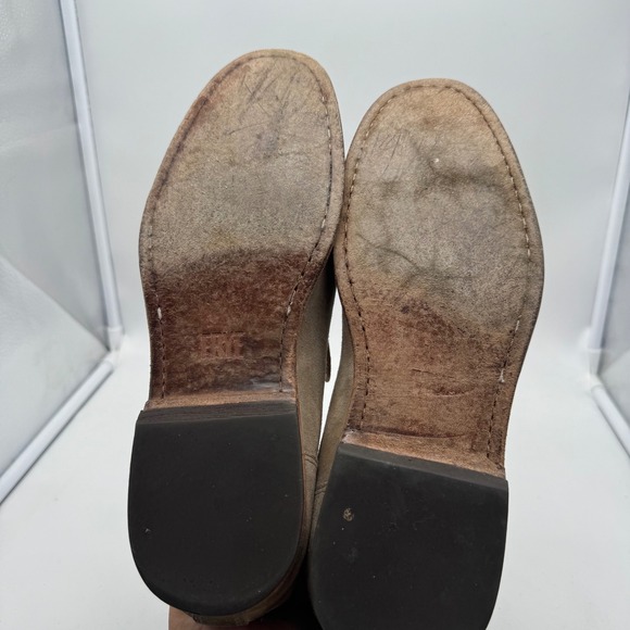 FRYE Mens Ash Suede Loafer Slip On Shoes Made in Mexico‎ Size 8D main image 8